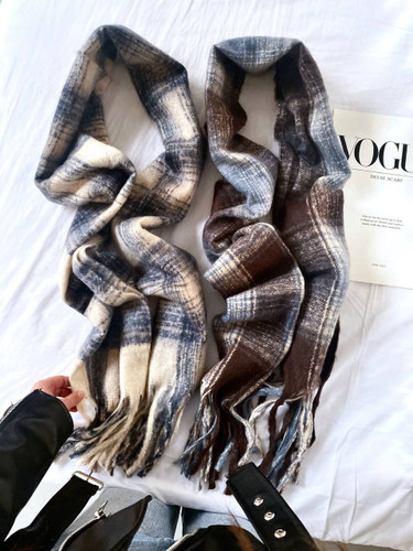 شال بیگ اسکارف چهار خونه وارداتی